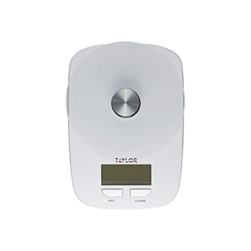 Picture of TAYLOR PRECISION PRODUCTS 384521 Taylor Glass Platform Digital Kitchen Scale (White) (EA)