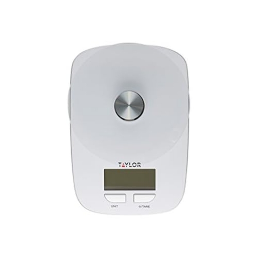 Picture of TAYLOR PRECISION PRODUCTS 384521 Taylor Glass Platform Digital Kitchen Scale (White) (EA)
