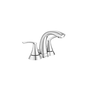 Picture of Moen WS84550 Moen Darcy Chrome Two Handle Lavatory Faucet 4 in. (EA)