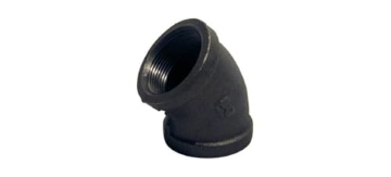 Picture of STZ INDUSTRIES 310UE45-112 B & K Elbow Black 1-1/2" Fip Malleable Iron 45 Deg. (EA)