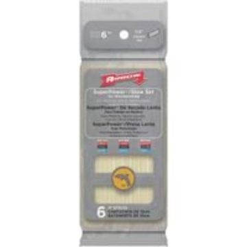 Picture of ARROW FASTENER CO LLC SS6 Arrow Fastener 0.5 in. Dia. x 4 in. L Hot Glue Sticks Clear 6 pk (EA)