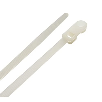 Picture of ACE TRADING - CMA 3 MT-S-200-8-NC Steel Grip 3004716 8 in. Cable Tie44; White - Pack of 100 (EA)