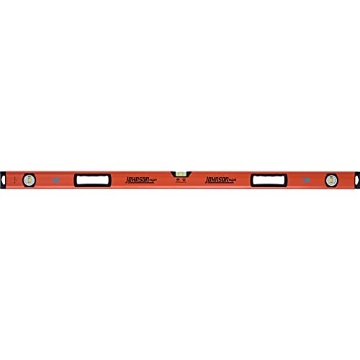 Picture of JOHNSON SC & SONS INC 1734-4800 Johnson 48 in. Aluminum Magnetic Box Level 3 Vial - Case of: 1; (PK-2-EA)