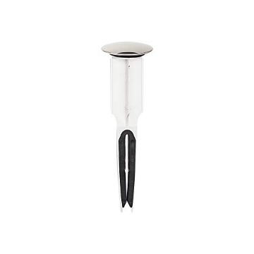 Picture of EASYPOPUP PF0250 PF WaterWorks PF0250 EasyPOPUP Patented Universal Bathroom Sink Pop-Up Stopper, Easy Install/Remove Design, No Disassembly, Fits BallRod Pop-Up Drains, 5-1/2 in Tall 1.5 in. Cap Dia. Chrome (EA)