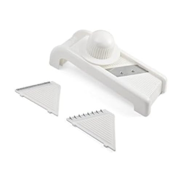 Picture of FARBERWARE 5215832 Farberware 5215832 Classic Mandoline Fruit and Vegetable Slicer with 3 Blades, White (EA)