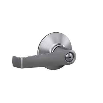 Picture of Ingersoll Rand F40CSVELA626 Schlage F40 CSV ELA 626 Commercial Series Elan Door Lever, Bed & Bath Privacy Lock, Satin Chrome (EA)