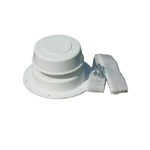 Picture of US HARDWARE V-016B Camco 40033 Replace All Plumbing Vent Kit (Polar White) (EA)