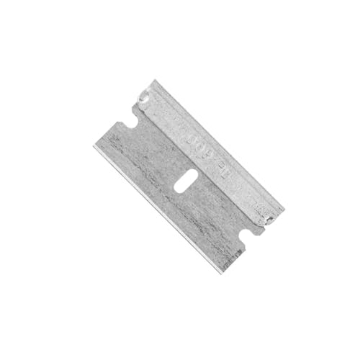 Picture of ACCUTEC BLADES INC 66-0403-0000 American Line Single Edge Razor Blades - 100-Pack - 0.009" Heavy Duty High Carbon Steel for Extra Durability and Long Life - 66-0403 (EA)