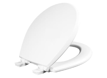 Picture of MAYFAIR BY BEMIS 47SLOW-000 47SLOW 000 Toilet Seat, Whisper Close, Round, White - Quantity 1 (EA)