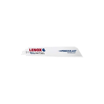 Picture of Lenox Tools 24905T9110R LENOX Tools LAZER Metal Cutting Reciprocating Saw Blade, Bi-Metal, 9-inch, 10 TPI, 2/PK - 24905T9110R (EA)