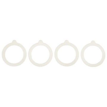 Picture of HAROLD IMPORT 9924 HIC Kitchen Replacement Gasket Seals, European-Grade Silicone, Fits Regular Mouth Canning Jars, Set of 4 (EA)