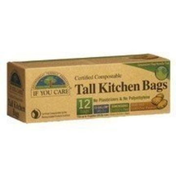 Picture of IF YOU CARE J25065 IF YOU CARE BAG KTCHN 13GAL TALL CMPSTBLE, 12 BG (PK-12-EA)