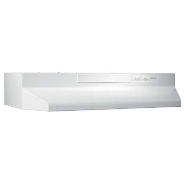 Picture of BROAN-NUTONE F403611 Broan-NuTone F403611 Two Four White 36-inch Under-Cabinet 4-Way Convertible Range Hood with 2-Speed Exhaust Fan and Light (EA)