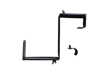 Picture of Living Accents 58047 Living Accents Black Steel Adjustable Plant Bracket 1 pk (EA)