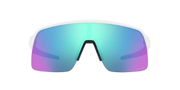 Picture of Oakley Standard Issue OO9463-1939 Oakley Mens OO9463 Sutro Lite Rectangular Sunglasses, Matte White/Prizm Sapphire, 39 mm (EA)