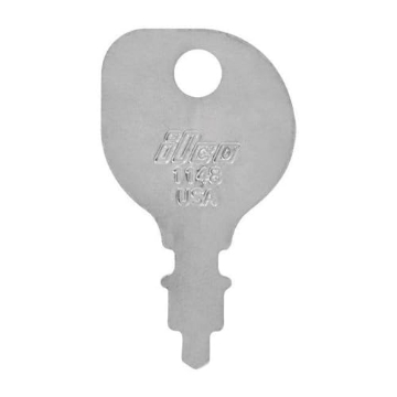 Picture of HILLMAN 84814 Hillman Power Equipment Universal Key Blank Double Sided (PK-10-EA)