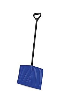 Picture of SUNCAST SN10008PK Suncast 18" Ergonomic Snow Shovel Pusher with Steel Shaft, Navy (PK-8-EA)