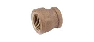 Picture of Andersen 738119-0806 Anderson Metals 738119-0806 1/2-Inch by 3/8-Inch Low Lead Reducing Coupling, Brass (EA)