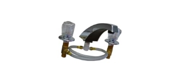 Picture of UNITES STATES HARDWARE P-030N United States Hardware Tub Faucet, Polished Finish, Spread Mounting, #P030N (EA)