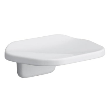 Picture of OakBrook 297-090607OB Bright Die Cast Zinc Soap Dish, White (EA)