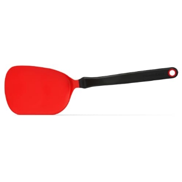 Picture of DREAMFARM INC DFCU3727 Dreamfarm Chopula Non-Stick-Safe Super-Flexible Sit-Up Spatula with Strong Flat Edge to Separate Food - 12" Red (EA)