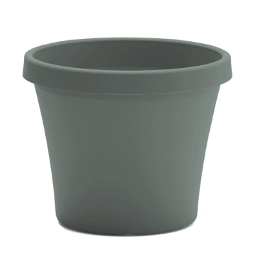 Picture of Bloem, Lcc. TR0841 Bloem Terra 8" Diameter Round Basil Resin Planter Pot with Drainage Holes for Indoor and Outdoor Gardening (EA)