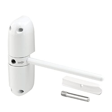 Picture of Prime KC10HD Prime-Line KC10HD Safety Spring Door Closer – Easy to Install to Convert Hinged Doors to Self-Closing – Diecast Construction, 4-1/4 In. White, Non-Handed (Single Pack) (EA)