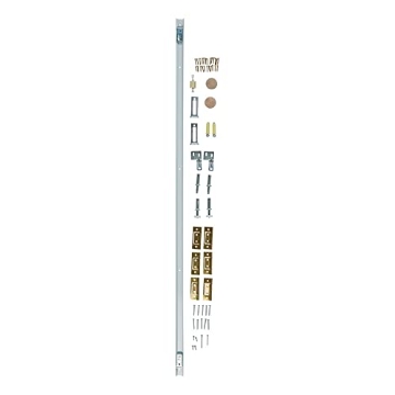 Picture of National/Spectrum Brands N343-723 National Hardware N343-723 Complete Double Folding Door Hardware Set, 48-Inch, White, For Indoor Use, Boxed (EA)