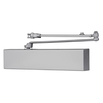 Picture of BRINKS BC4061 BRINKS Commercial - Heavy Duty All-in-One Commercial Door Closer, Aluminum Finish - Adjustable from Size 1 to Size 5 with a 180-Degree Opening Range (EA)