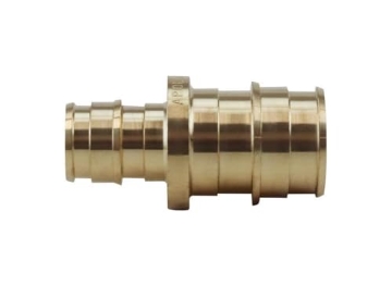 Picture of APOLLO INVESTMENT HOLDING EPXC1234 The Mosack Group Inc Apollo 1/2 in. Barb T X 3/4 in. D Barb Brass Straight Coupling - Total Qty: 25 (EA)