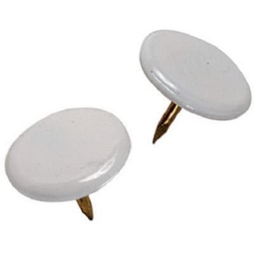 Picture of HILLMAN 122674 Hillman White Push Pins 40 pk (PK-6-EA)