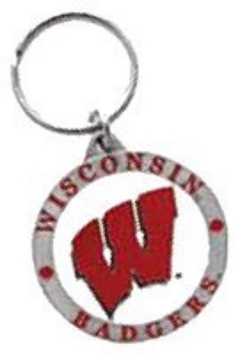 Picture of HILLMAN 711159 The Hillman Group Wisconsin Badgers Key Chain (PK-3-EA)
