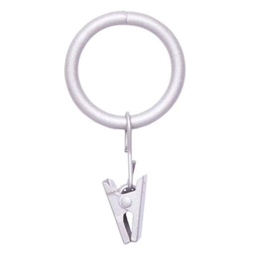 Picture of Kenney Manufacturing Company KN75001 Kenney Real Home Window Curtain Clip Rings, Set of 14, Pewter (EA)