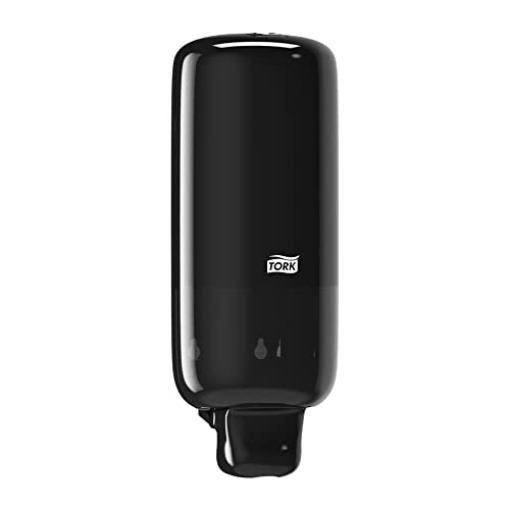 Picture of TRAKMOTIVE TRK571508 Tork Skincare Dispenser Black S4, for Hand Soap and Hand Sanitizer, Elevation Range, 571508 (Pack of 1) (EA)