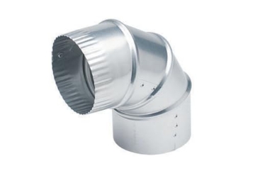Picture of DEFLECTO DE903 Deflecto Aluminum Elbow, 3", Silver (DE903) (EA)