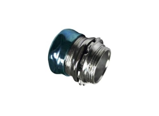 Picture of SIGMA ENGINEERED SOLUTIONS 02-54853 Gam-Pak Products Sigma Electric ProConnex 1-1/4 in. Dia. Zinc-Plated Steel Rain-Tight Compression Connector for EMT (EA)