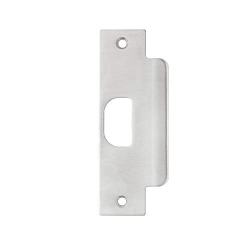 Picture of BRINKS BC41012 BRINKS Commercial - Replacement Door ASA Strike Plate, Satin Chrome Finish - Reinforce Security on Your Doors (EA)