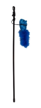 Picture of CHOMPER IDC40110 Boss Pet Chomper Kylie's Brites Feather Mouse Teaser Toy for Pets, Assorted Colors (EA)