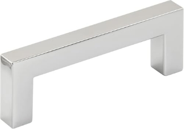 Picture of Amerock BP3657826 Amerock | Cabinet Pull | Polished Chrome | 3 inch (76 mm) Center to Center | Monument | 1 Pack | Drawer Pull | Drawer Handle | Cabinet Hardware (EA)