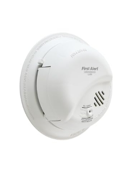 Picture of BRK CO5120BN First Alert BRK Carbon Monoxide Detector, Hardwired Alarm with Battery Backup, CO5120BN, White (EA)