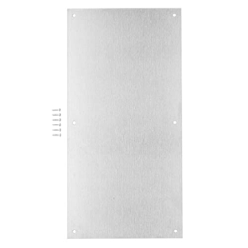 Picture of BRINKS BC41003 BRINKS Commercial - Commercial 16" Push Door Plate, Stainless Steel Finish - Rust and Corrosion Resistant Door Plate (EA)