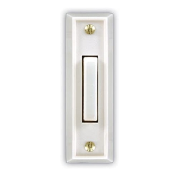 Picture of Heath Zenith 18000092 Globe Electric SL-315-1-00 Wired LED Push Button, No Size, White (EA)