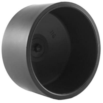 Picture of CHARLOTTE PIPE ABS001160800 Charlotte+Pipe++Schedule+40++Socket+++x+2+in.+Dia.+2+in.+DWV++Cap++Socket (PK-5-EA)