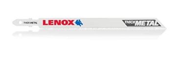 Picture of Lenox Tools 1991580 LENOX TOOLS 1991580 T-Shank Thick Metal Cutting Jig Saw Blade, 5 1/4" x 3/8" 14 TPI, 3 Pack (EA)