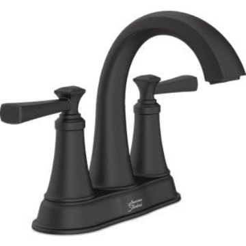 Picture of American Standard 1011922430 American Standard Glenmere Matte Black Two-Handle Bathroom Sink Faucet 4 in. (EA)