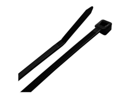 Picture of ACE TRADING - CMA 3 75S-200-8-UVC Steel Grip 3004682 8 in. Cable Tie44; Black - Pack of 100 (EA)