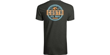 Picture of COSTA FQA400022-25U2X Costa Del Mar Prado Short Sleeve T Shirt, Dark Heather, 2XL (EA)