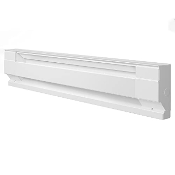 Picture of Cadet Safety & Quality 09952 Cadet F Series 36" Electric Baseboard Heater (Model: 3F750W, Part: 09952), 2560/1925 BTU, 240/208 Volt, 750/563 Watt, White (EA)