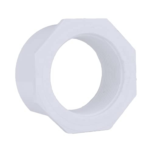 Picture of CHARLOTTE PIPE PVC 02108 6200 CHARLOTTE PIPE 4 x 3 SCH 40 REDUCER BUSHING SPGXFPT PRESSURE (1 Unit Piece) (EA)