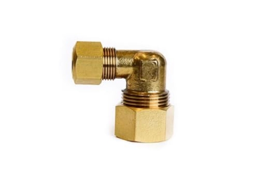 Picture of ACE TRADING - ZW 6JC121010711017 5/8 in. Compression X 3/8 in. D Compression Brass 90 Degree Elbow (PK-5-EA)